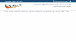 Desktop Screenshot of cap-formation.com