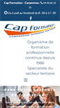 Mobile Screenshot of cap-formation.com
